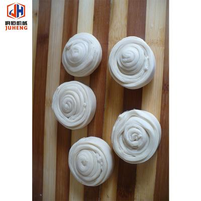 Automatic Frozen Roti Canai Making Machine Lachha Paratha For Food Factory 8000pcs/H