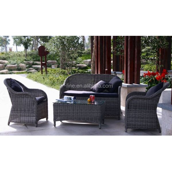 2026 Season Hot Sale Rattan Sofa Set / Rattan Outdoor Furniture