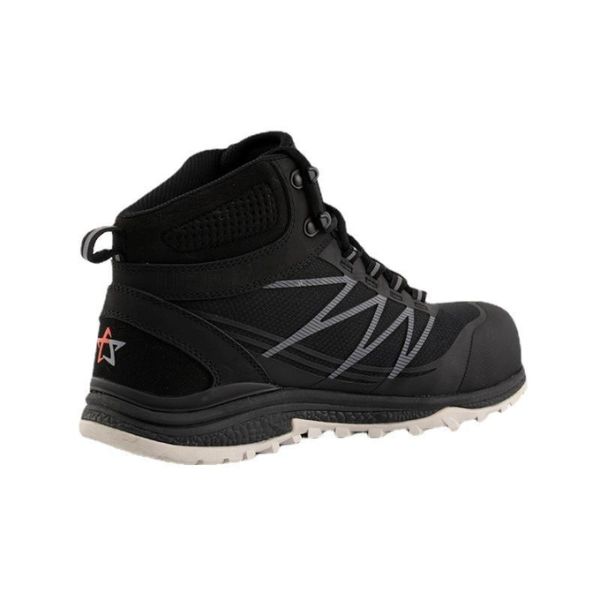 Защитная черная защитная обувь для людей анти- удар и анти- прокол защитная обувь