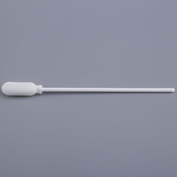 Cotonetes orais descartáveis da espuma, cotonetes médicos da espuma com a vara branca dos PP