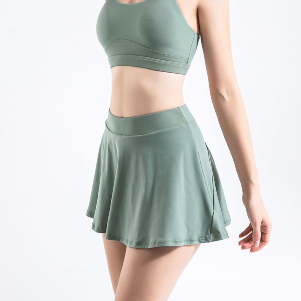 Популярная крутая чувствуя плиссированная юбка гольфа тенниса замыкает накоротко девушек брюк юбки кармана