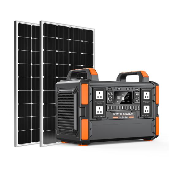 1000W OUTDOOR ENERGY STORAGE SUPPLY CAR EMERGENCY TRAVEL SOLAR POWER STATION