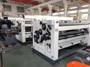 Single Facer Flute Cardboard / Corrugated Cardboard Production Line Electric Driven Type