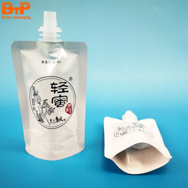 Heat Seal Stand Up Pouch with Gravure Printing and Customized Logo for Beverage Packaging