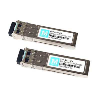 10G SFP Duplex LC DDM SMF 10GB Optical Module Singlemode SFP Module Data Rate 10Gbps Time 3 years LC 1310nm Duplex 40km