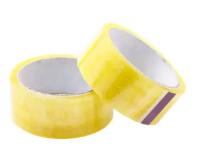 Acrylic BOPP Packing Tape Clear Adhesive Packing Tape Low Noise With Logo