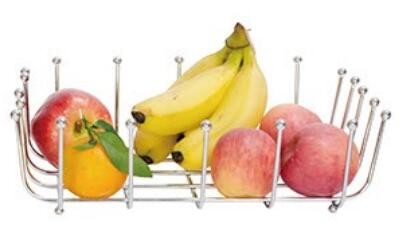 Fashion Kitchen accessory Gift Basket,Wire Fruit Holder,Hanging Metal Fruit Basket