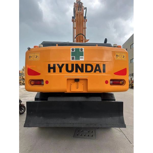 21000kg Used Hyundai Wheel Excavator Second Hand Excavator Hyundai 210-7