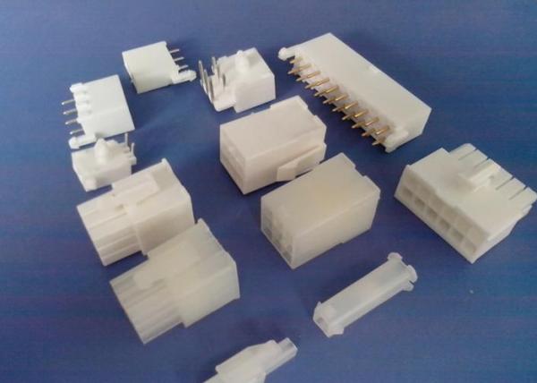 Electronic Single Row Housing Wire To Wire Connectors 6.35mm Pitch Male Housing