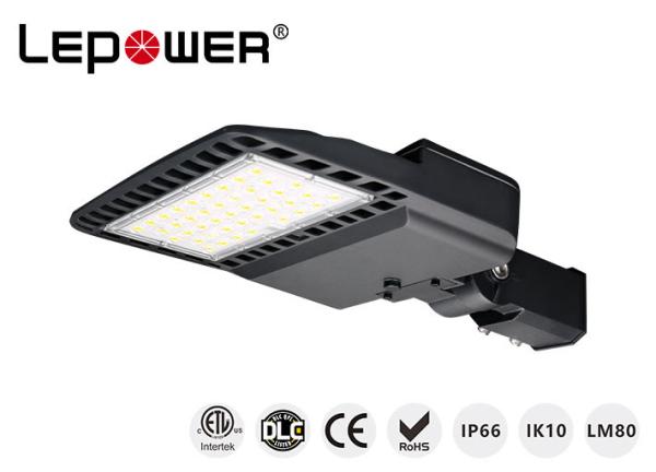 Photocell 1-10V High Lumen LED Street Light 80W SPD20KV Optical Lens IP66 MOSO Driver