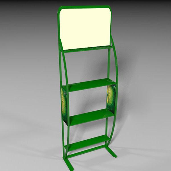 Hot Sale Supermarket Metal Display Stand Snack Drink Display Stand