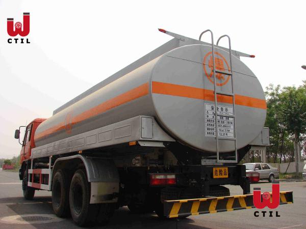 do óleo 9.726L de petroleiro do caminhão 20m3 do depósito de gasolina reboque 20000L semi