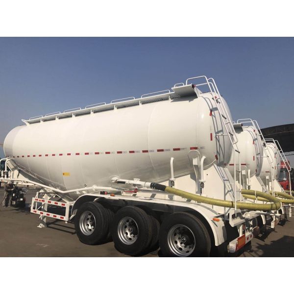 Cheap 50m³ 60 ton Bulk Cement Delivery Semi Trailer from China Dongfeng