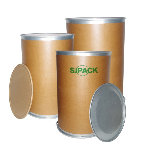 Hot Melt Glue Fibre Drum 220 Liter Kraft Paper Storage Barrel