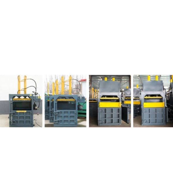 Manufacture US Vertical Pet Bottle Baling Press Machine Baler Recycling