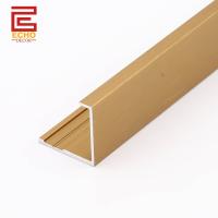 Anodizado painel de parede de alumínio telha Trim End Cap Trim Para painel de PVC