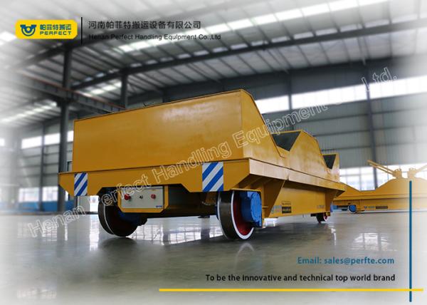 Rail Powered Steel Tube Coil Transfer Cart Self - Driven No Limited Working Time