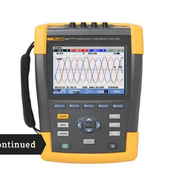 Fluke 435-II 3-Phase Power Quality and Energy Analyzers quickly troubleshoot