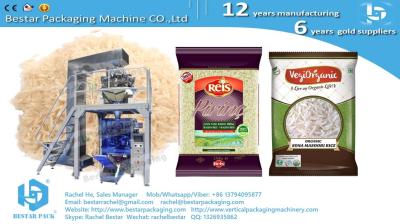 Automatic 2500g Rice Bag Packing Machine with 10 Head Weigher BSTV-750AZ