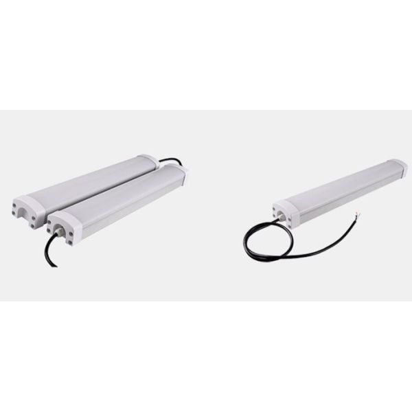 20W 40W 60W Emergency LED Tube Dust Proof AC200-240V Outdoor Indoor Stable