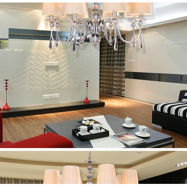 Modern metal chandelier for Living room Living room lighting（WH-MC-03)