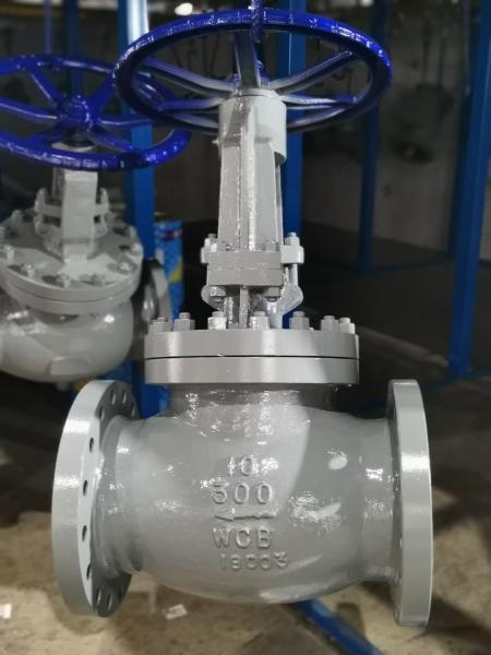 Manual ANSI 150lb/300lb/600lb CF8/CF8m Flange de aço inoxidável através de válvulas de globo de passagem