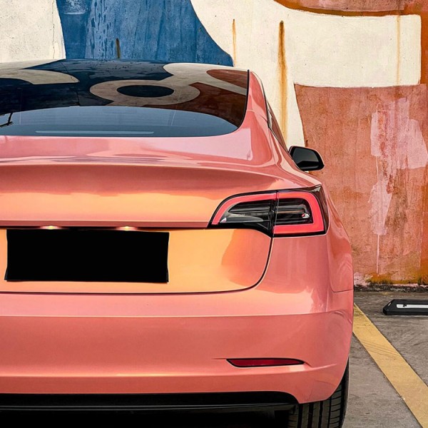 Magic Gold Pink Automotive Vinyl Wrap Laser Flip pink Car Vinyl Wrap Car Film protection Best-selling Color Changing Film