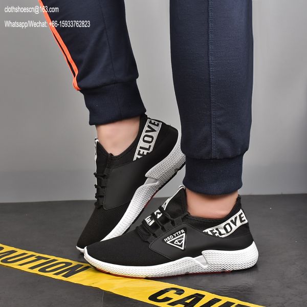2019 new men sports shoes sneakers hot fly weaving tide shoes casual shoes