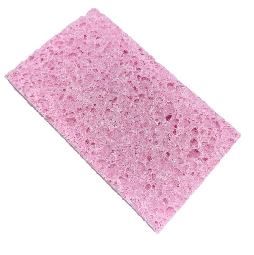 Compressed Wood Pulp Dish Sponge - Oil Absorbent Eco Kitchen Scrubber