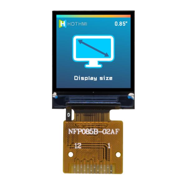 0.85 Inch TFT LCD Display | 128x128 SPI Interface With GC9107