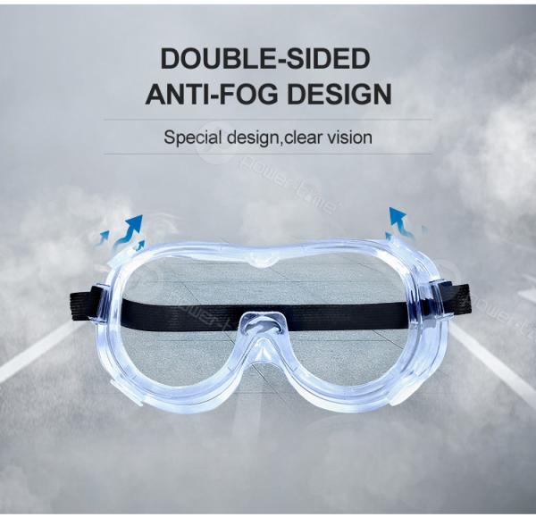 Laboratory Anti Fog Safety Glasses Surgical Safety Goggles Indirect Vents Design