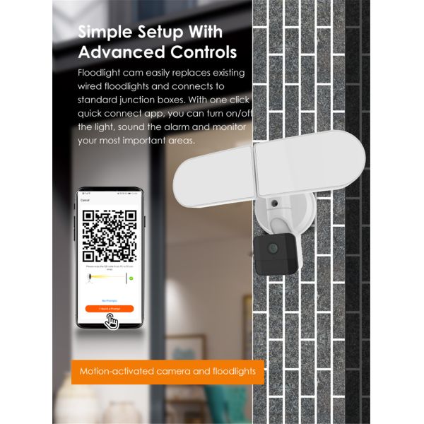 Security Floodlight Camera(DS-90-1078/ACA982)