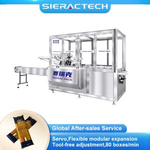 Automatic Pasta Cartoning Machine with Servo Feeding and High-Speed Food Packaging System