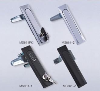 MS861 Keyless Industrial cabinet lock, Electric panel lock, electric latch with key
