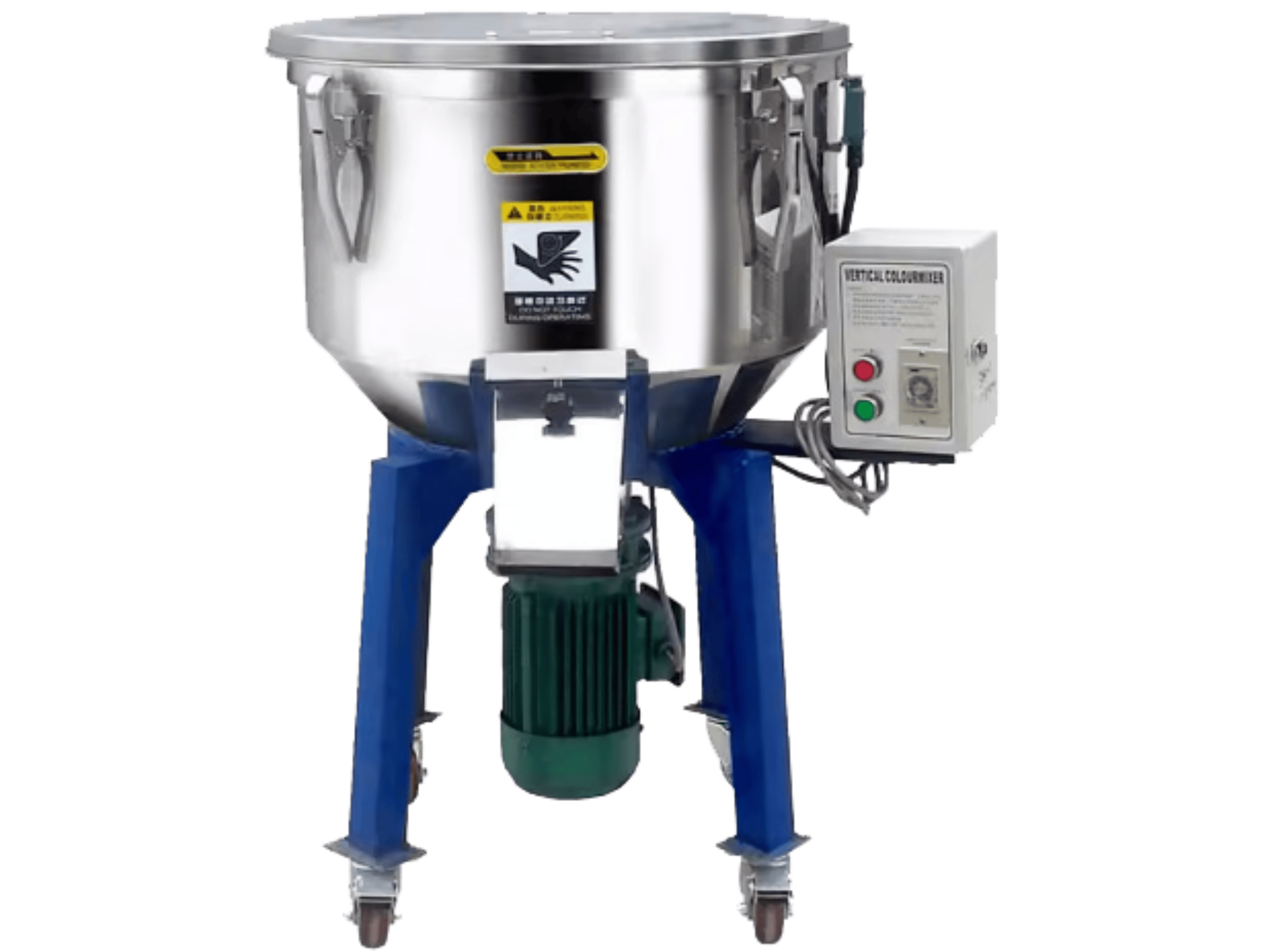 PP PE Color Masterbatch Industrial Blending Vertical Plastic Granules Mixer