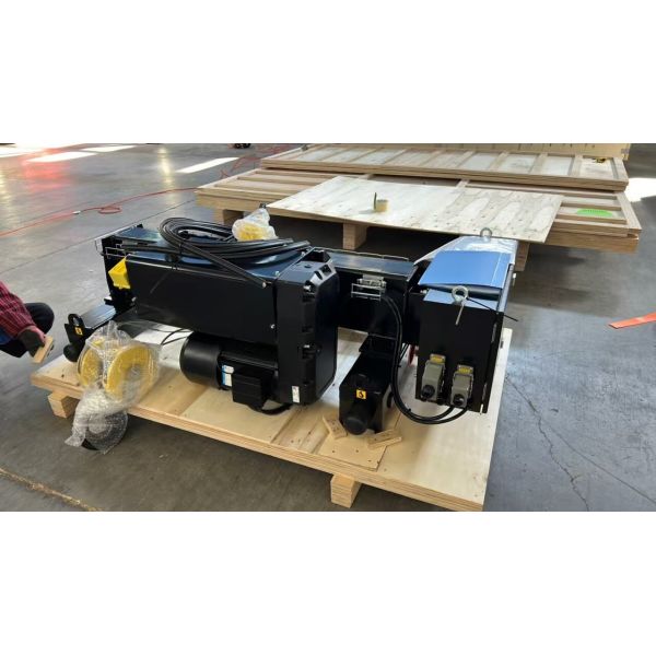 10Ton double Girder Euro Electric wire rope Hoist controlled by VFD