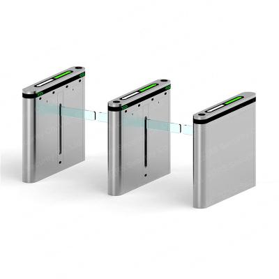 Hygiene Station Drop Arm Turnstile Automatic Reset Infrared Induction Anti Pinch