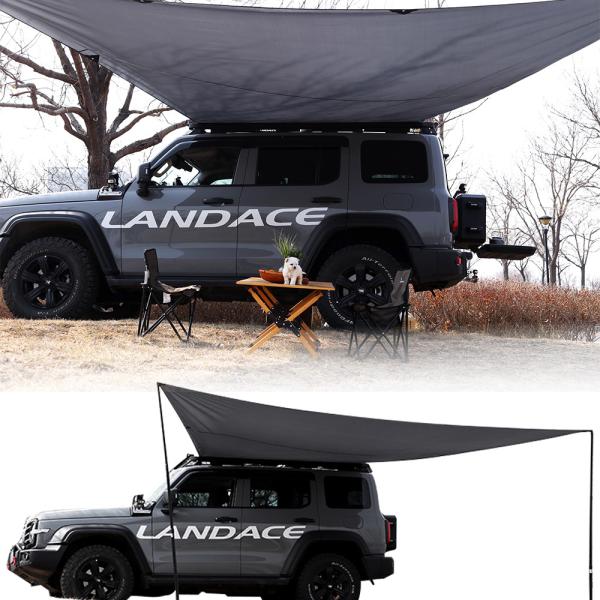 Waterproof Side Canopy Roof Rack Side Awning for Easy Open Car Roof Top Tent on Sale