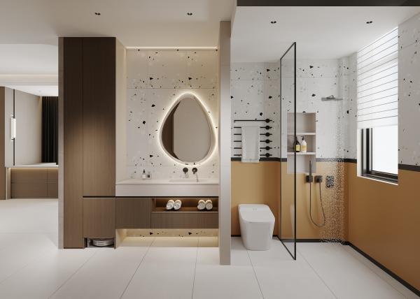 Terrazzo 600x1200mm Carreaux vitrés en porcelaine mat pour le salon Carreaux de sol de chambre durables