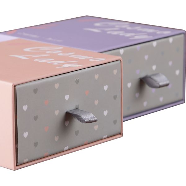 Pearl Hard Cardboard Gift Boxes Small Batch Customization Pull Out Gift Box