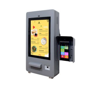 32 polegadas de alto brilho IP65 resistente à água Outdoor Self Ordering Kiosk de pagamento com impressora QR Code Scanner