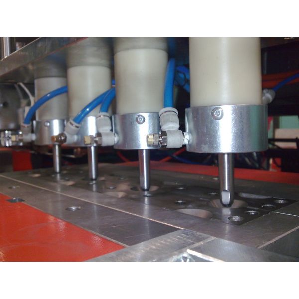 Hydraulic Extrusion Blow Molding Machine 10L chemical tank with automatic deflashing