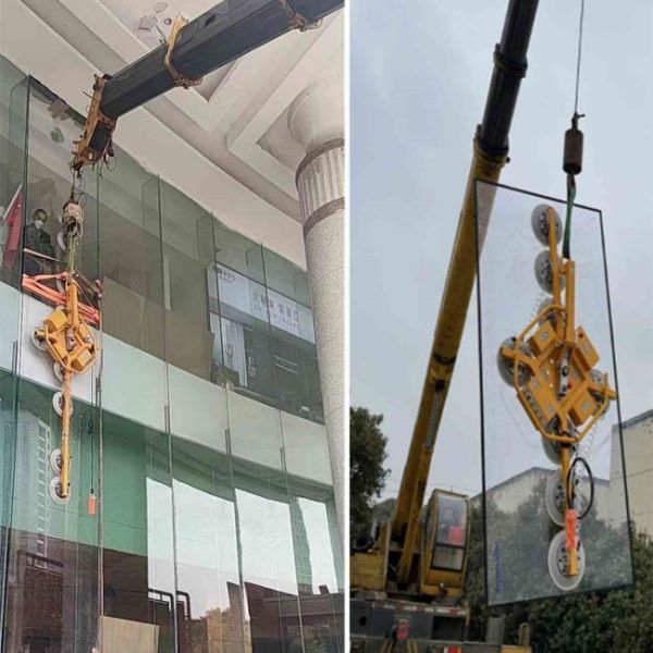 Вакуума поднимаясь оборудований чашки всасывания силы батареи Lifter стеклянного электрического стеклянный