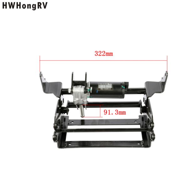 Car seat electric leg rest seat modification leg support commercial vehicle seat electric push rod type leg rest
