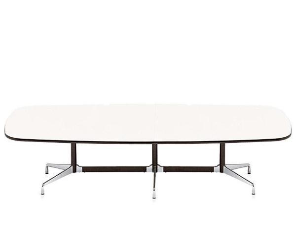 Segmented Cast Aluminum Table Base Durable With Glass / Wood Tabletops