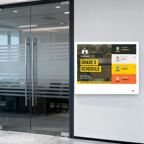 Seamless Conference Room Scheduling Tablet with Multi-User Support