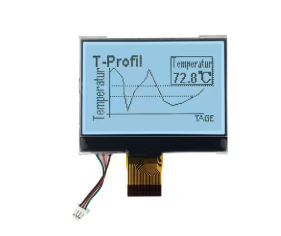 160x96 Resolution FSTN LCD Display with White LED Backlight for Industrial and Medical Applications