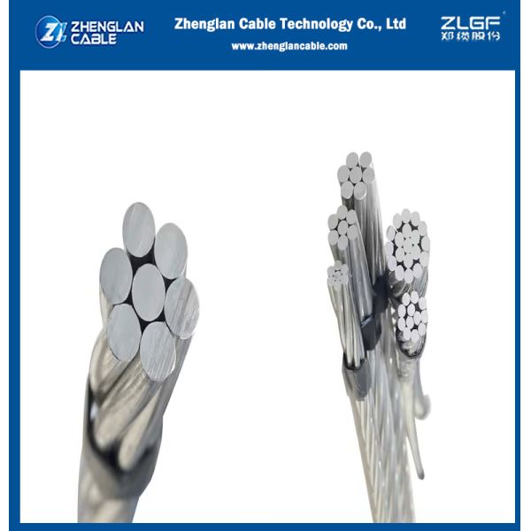 Overhead Bare Conductor Almelec Cable ASTER 228 288mm2 AAAC Conductor NFC 34-125 For Transmission And Distribution