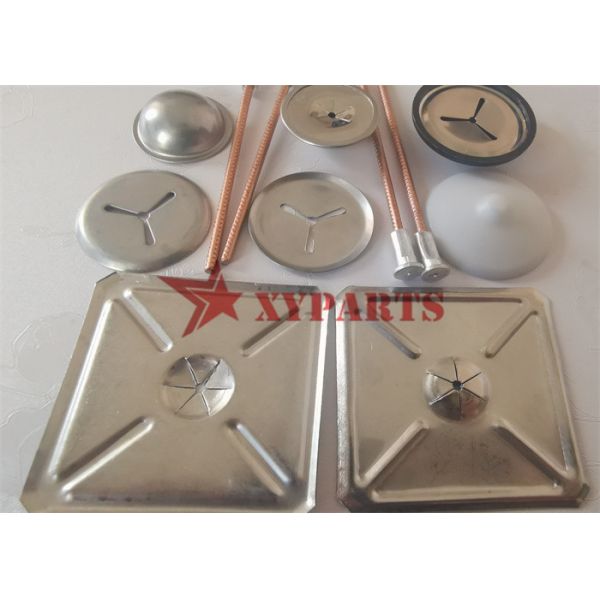 Биметалл медистой стали длины судостроения M3x90mm прикалывает с алюминиевым основанием сварки