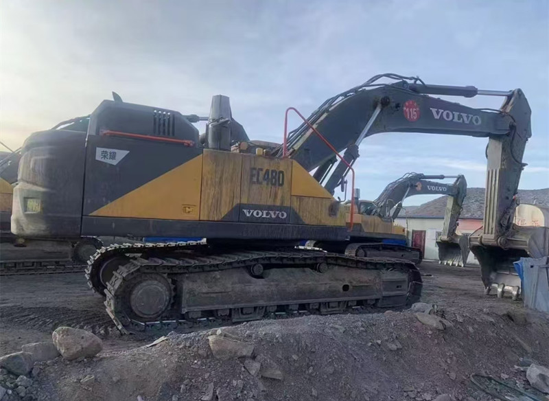 Подержанный Volvo Machine EC480DL экскаватор низкие часы для продажи